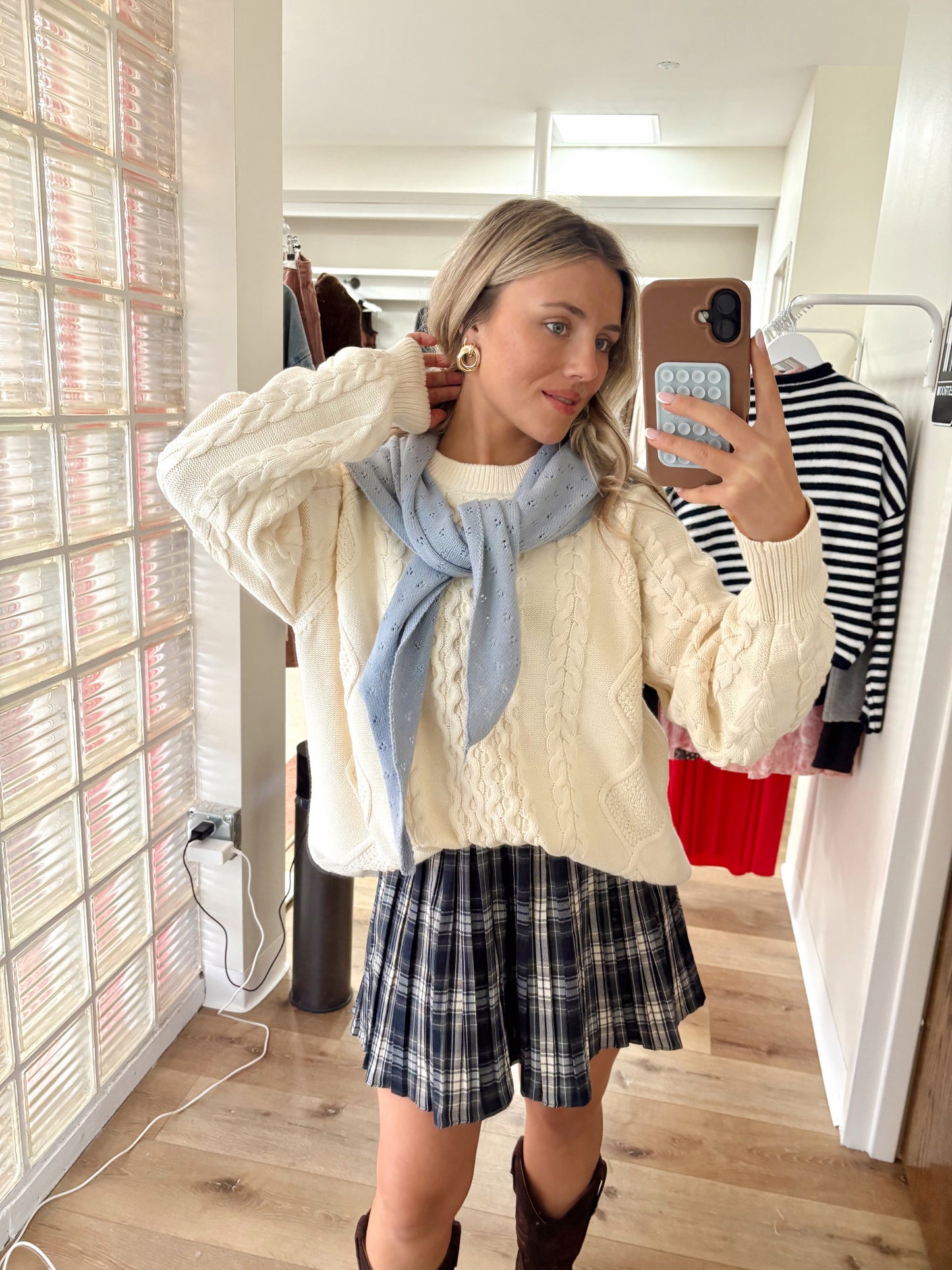 Hallie Sweater - Cream