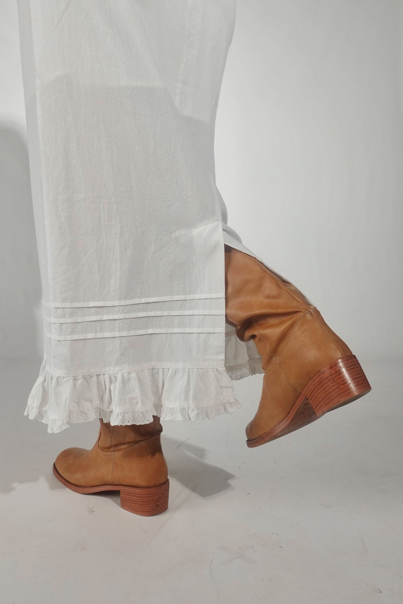 Ainsley Maxi Skirt-Ivory