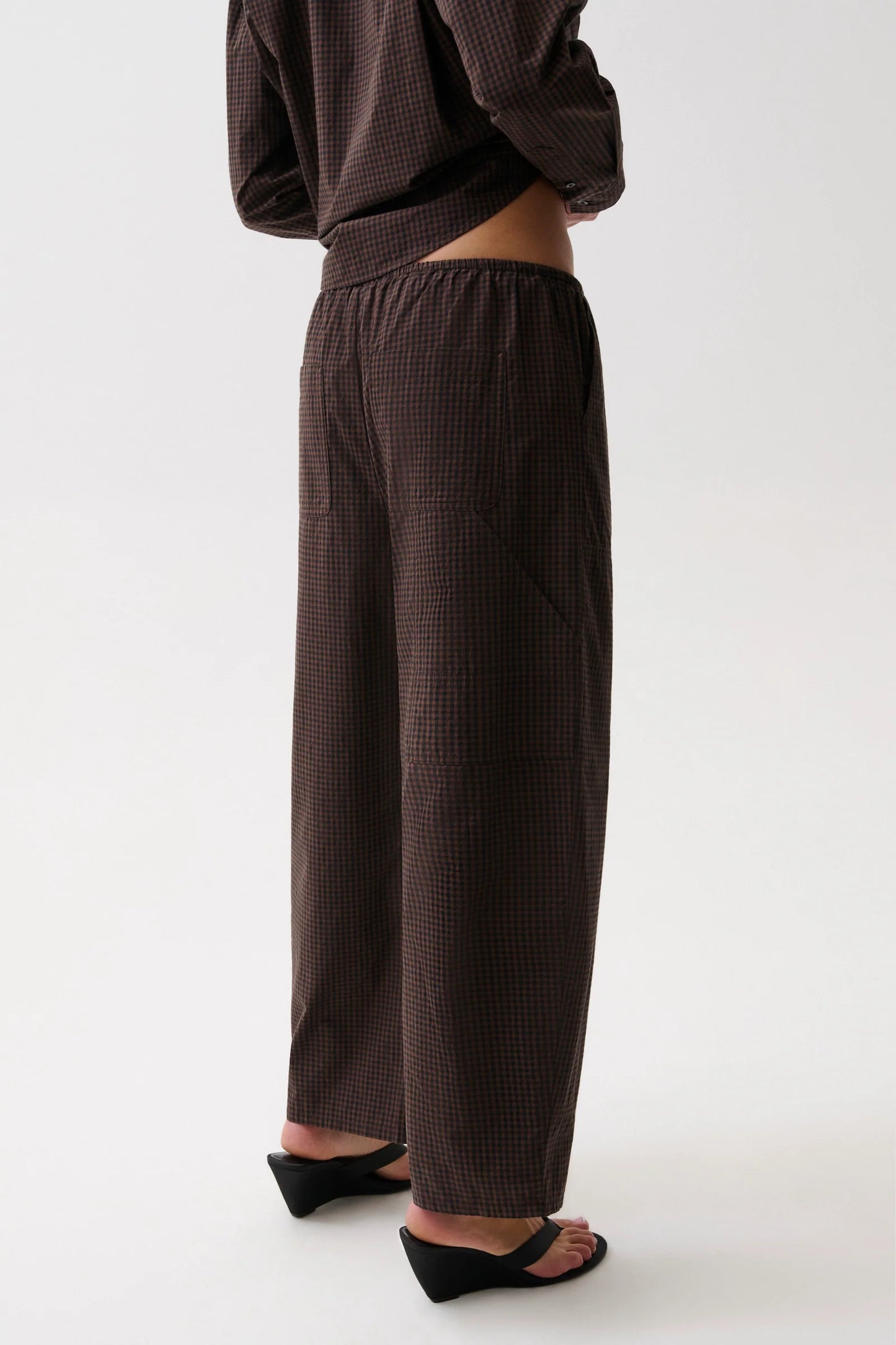 Theo Poplin Pant- Hot Toddy
