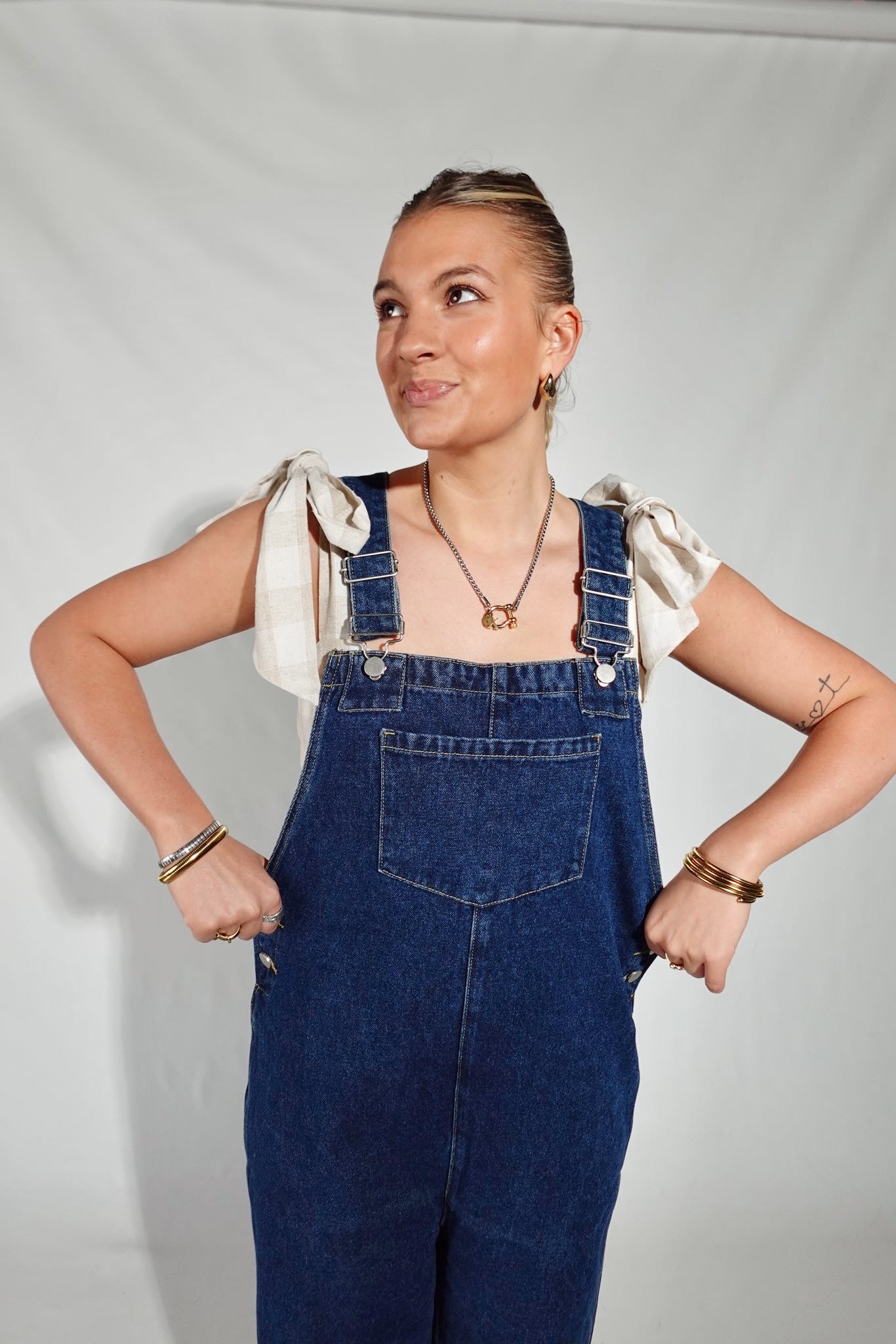 Dani Overalls- Dark Wash