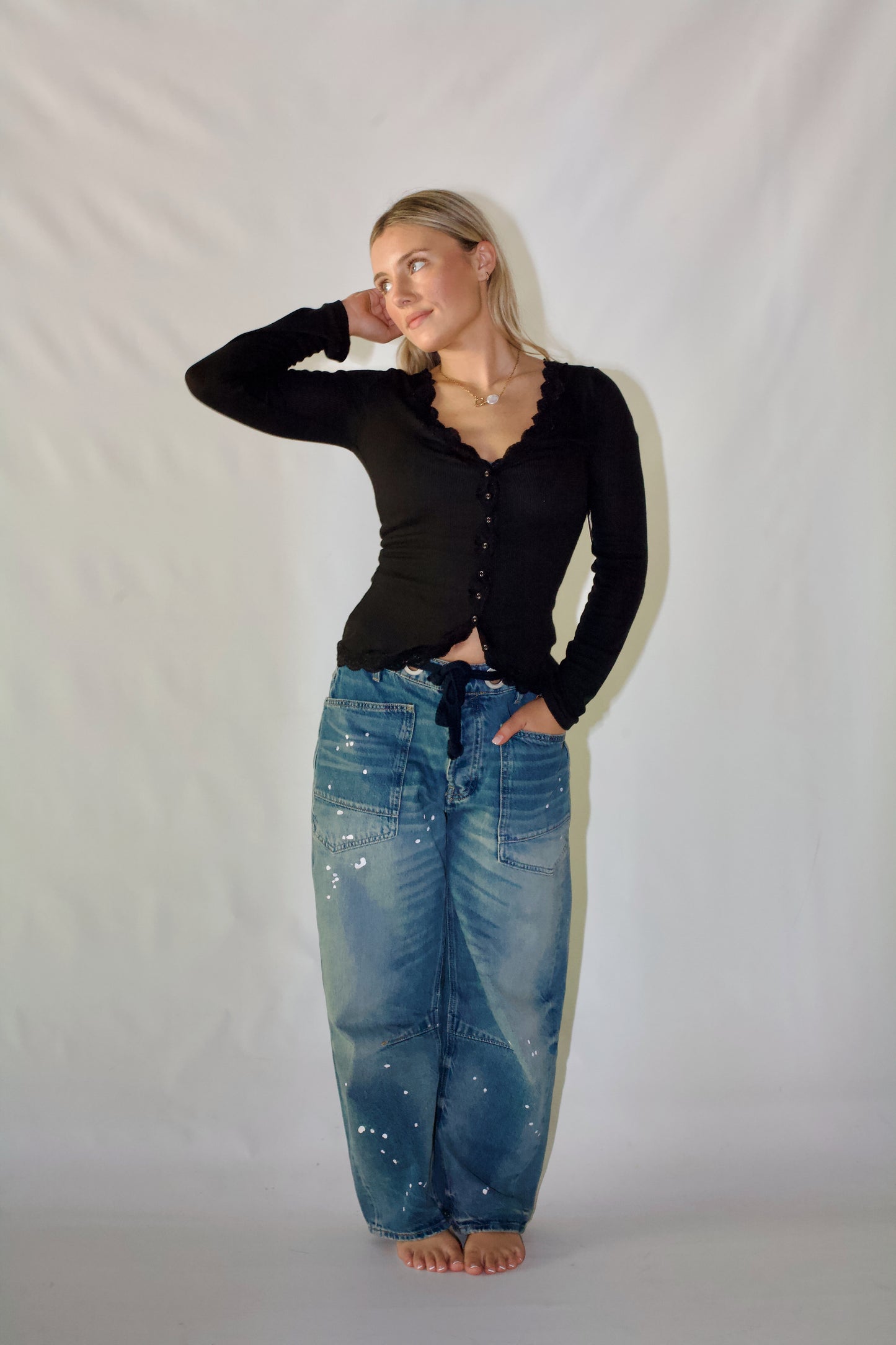 Big Love Cardi- Black