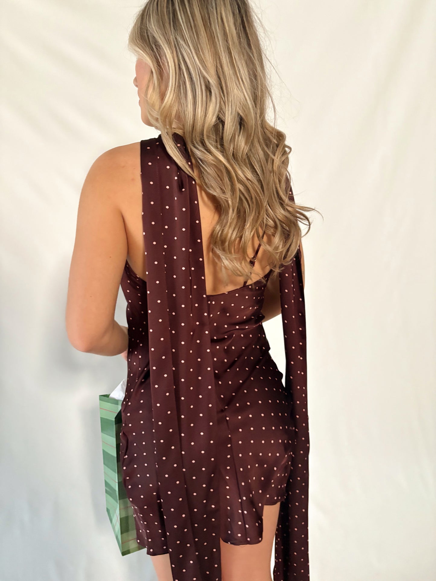 Penny Polka Dot Mini-Burgundy