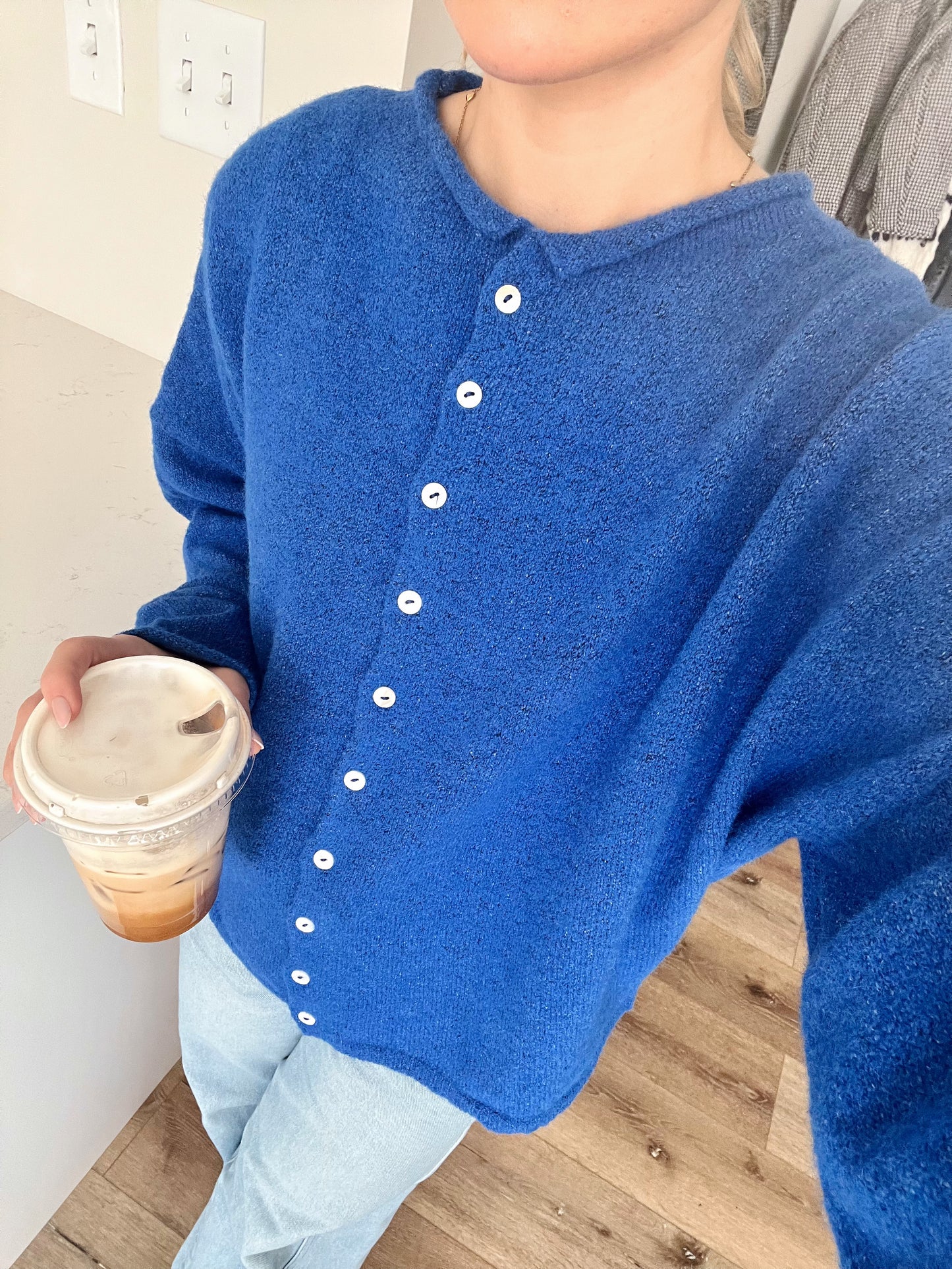 Piper Cardigan- Royal Blue