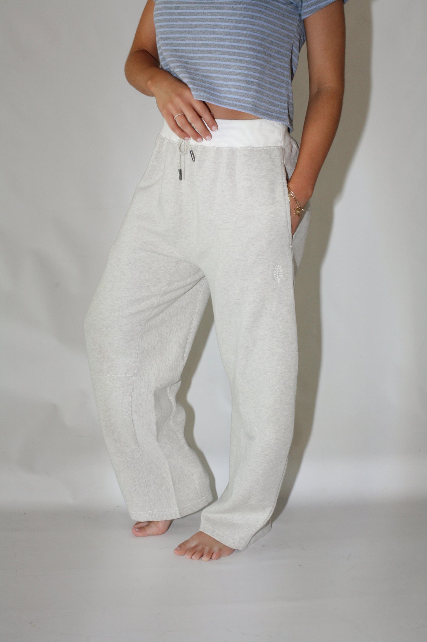 You Wish Pants- Heather Gray