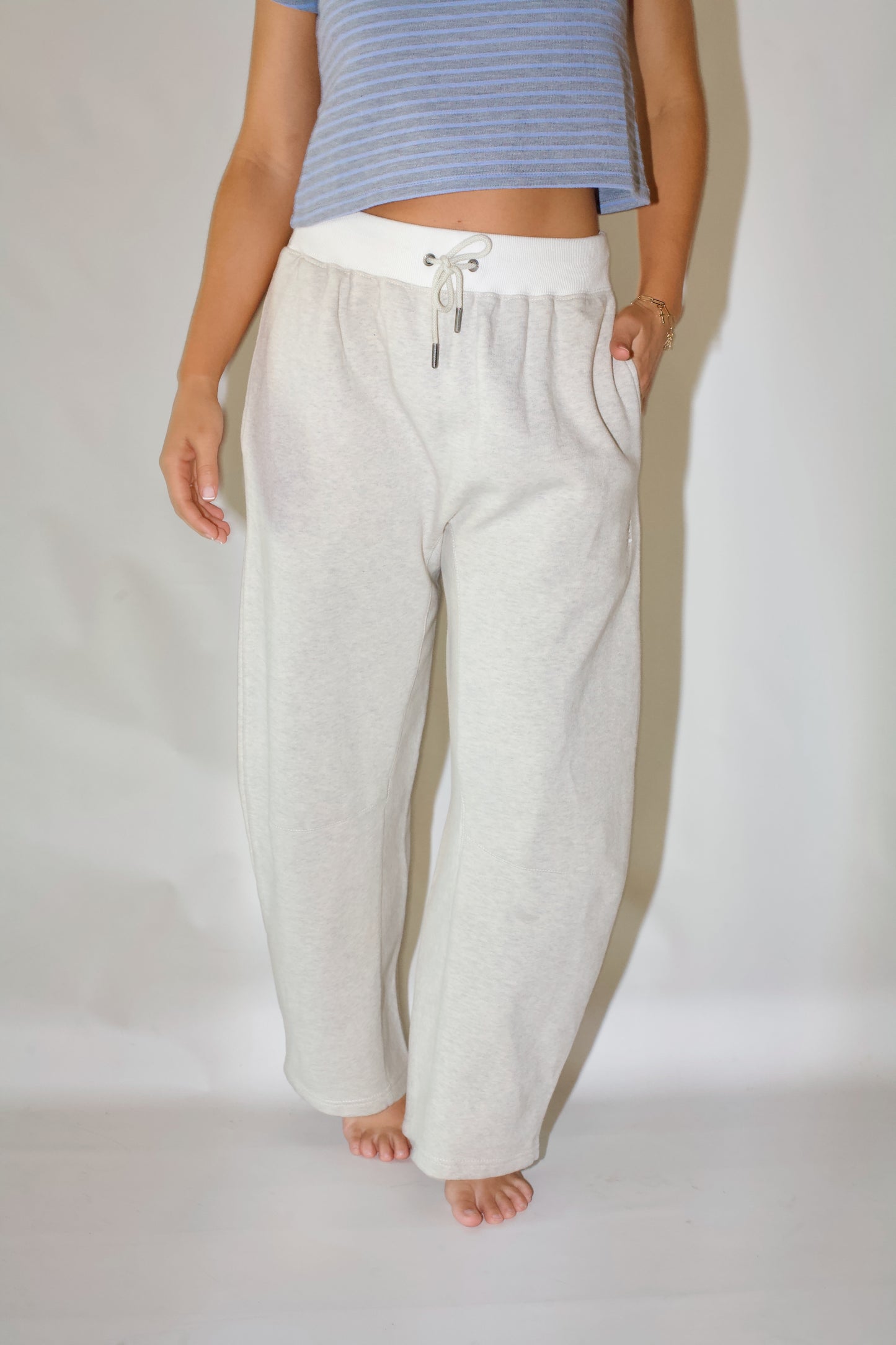 You Wish Pants- Heather Gray