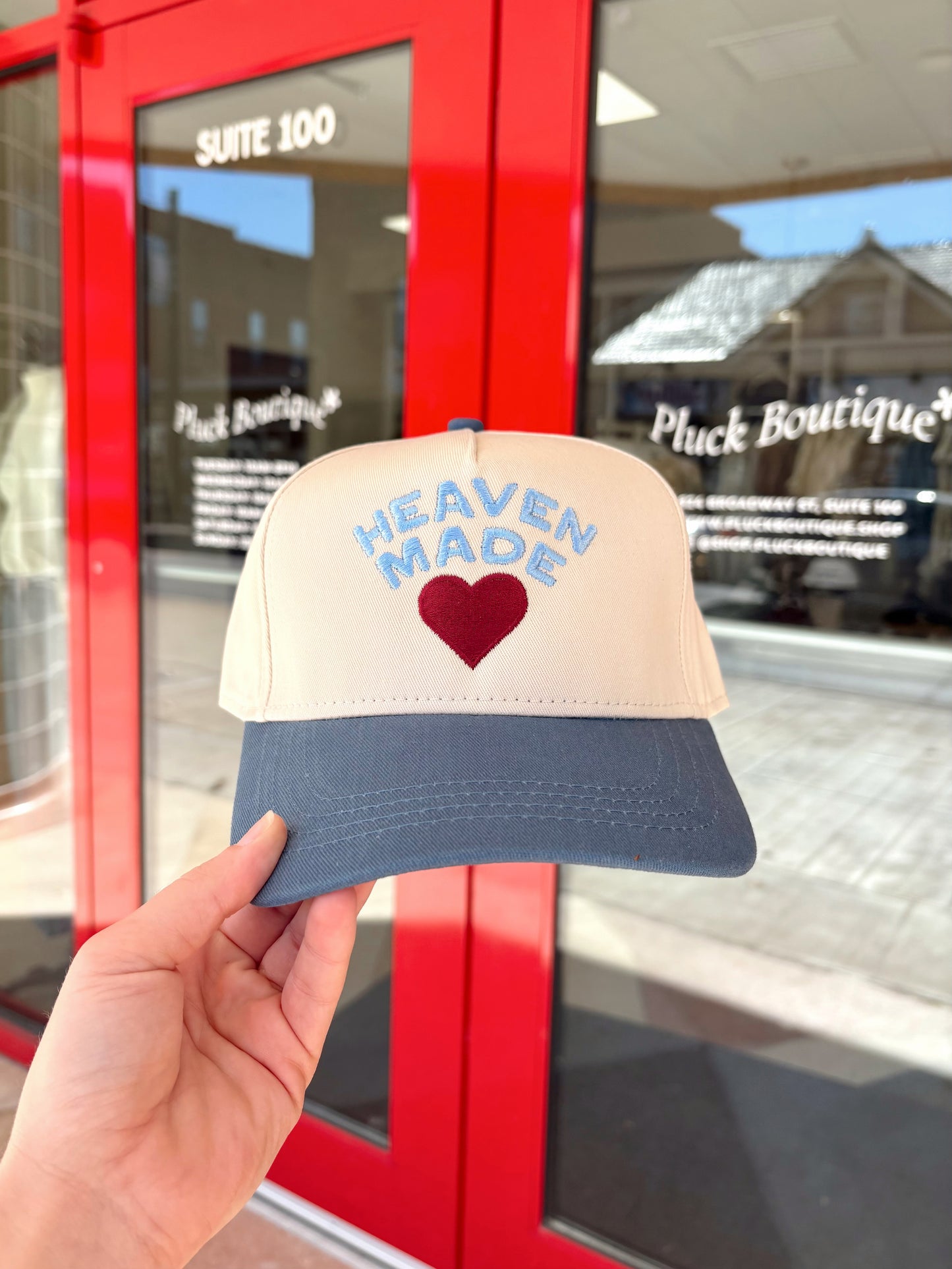 Heaven Made Embroidered Hat