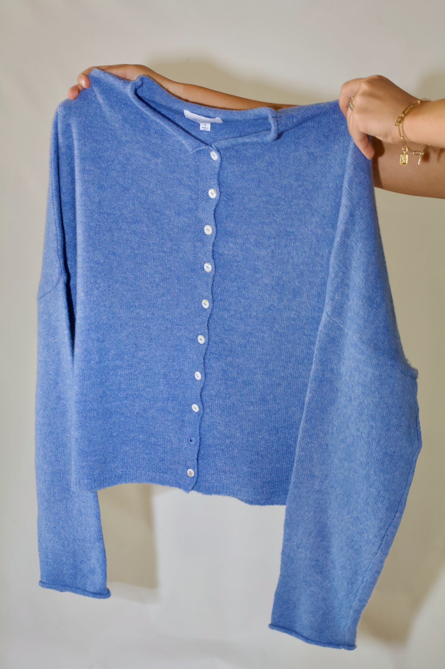 Piper Cardigan- Periwinkle Blue