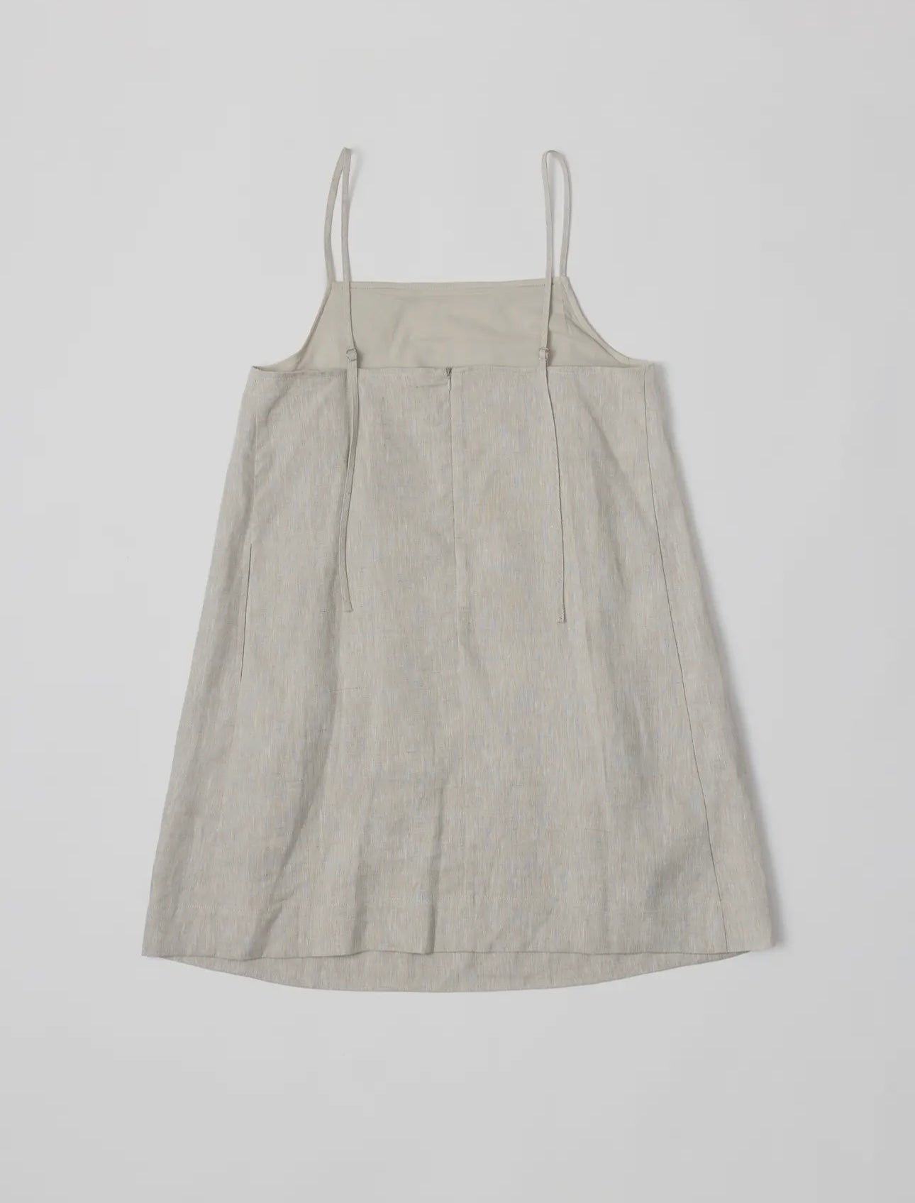Andie Linen Mini Dress- Beige