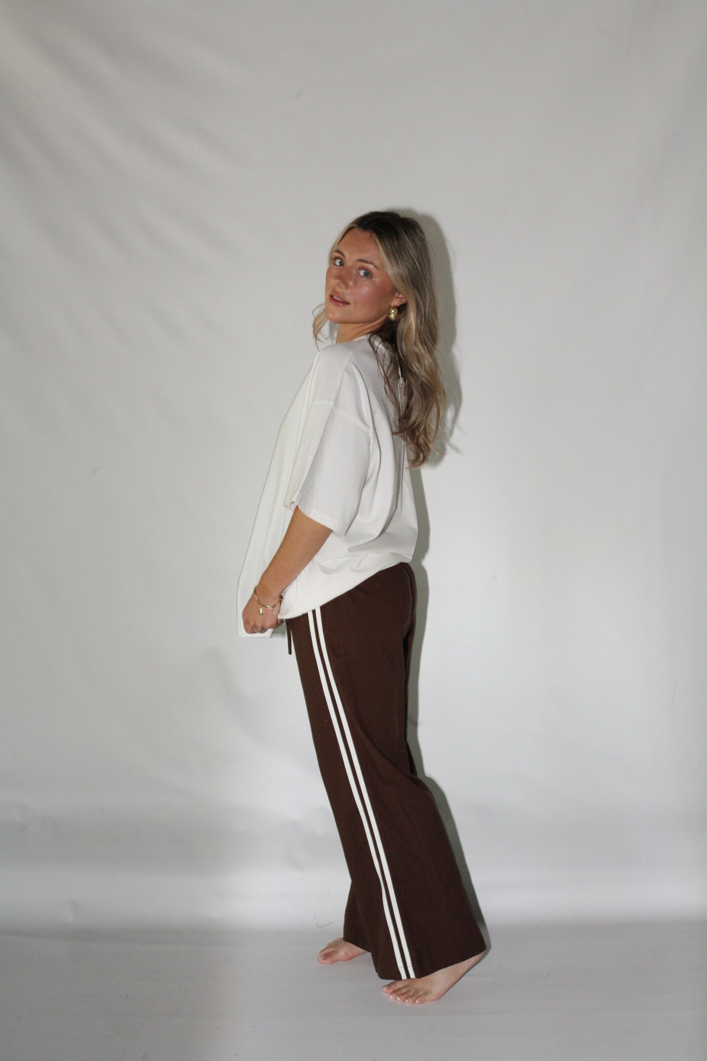 Lana Track Pants- Brown