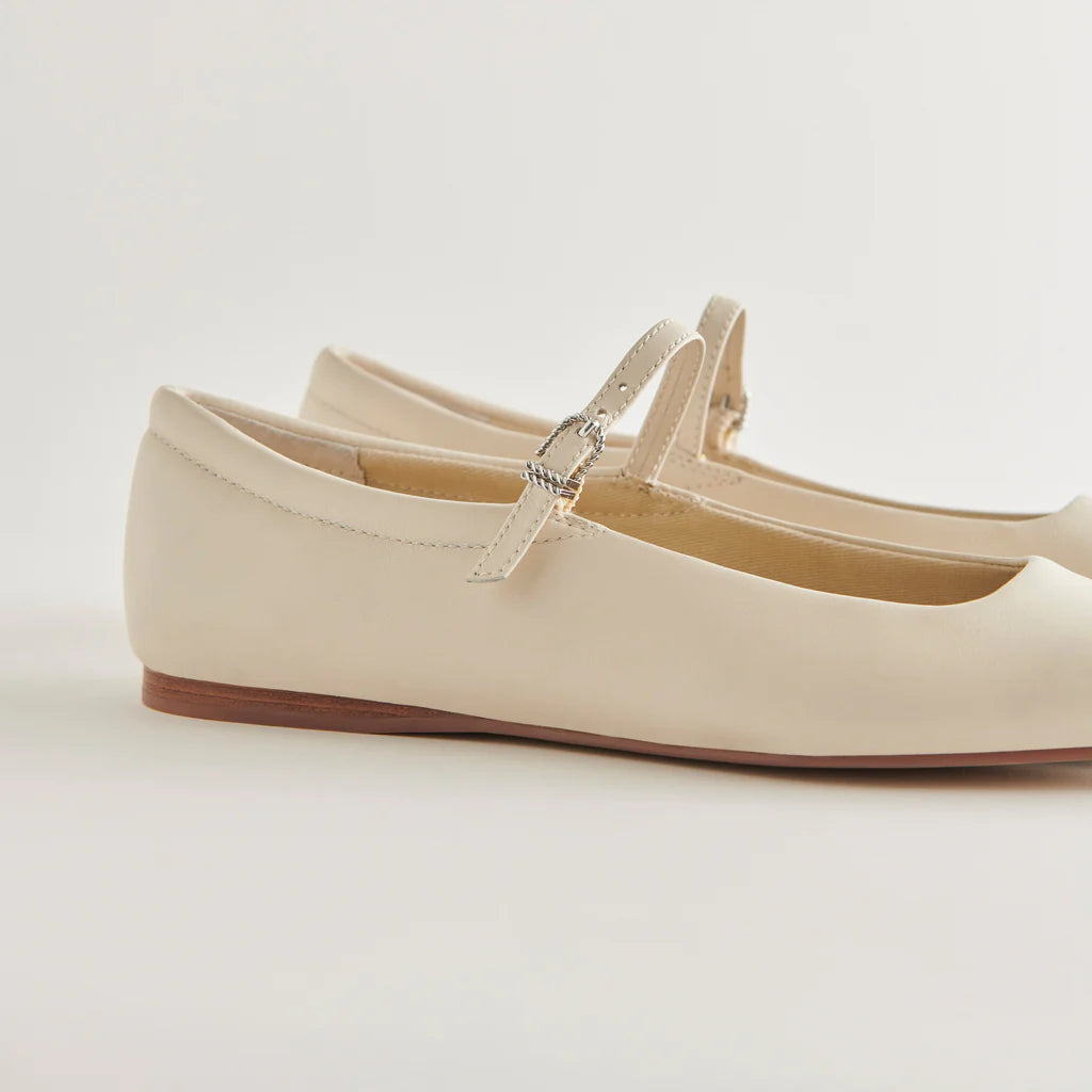 *Restocked* Reyes Ballet Flats- Ivory