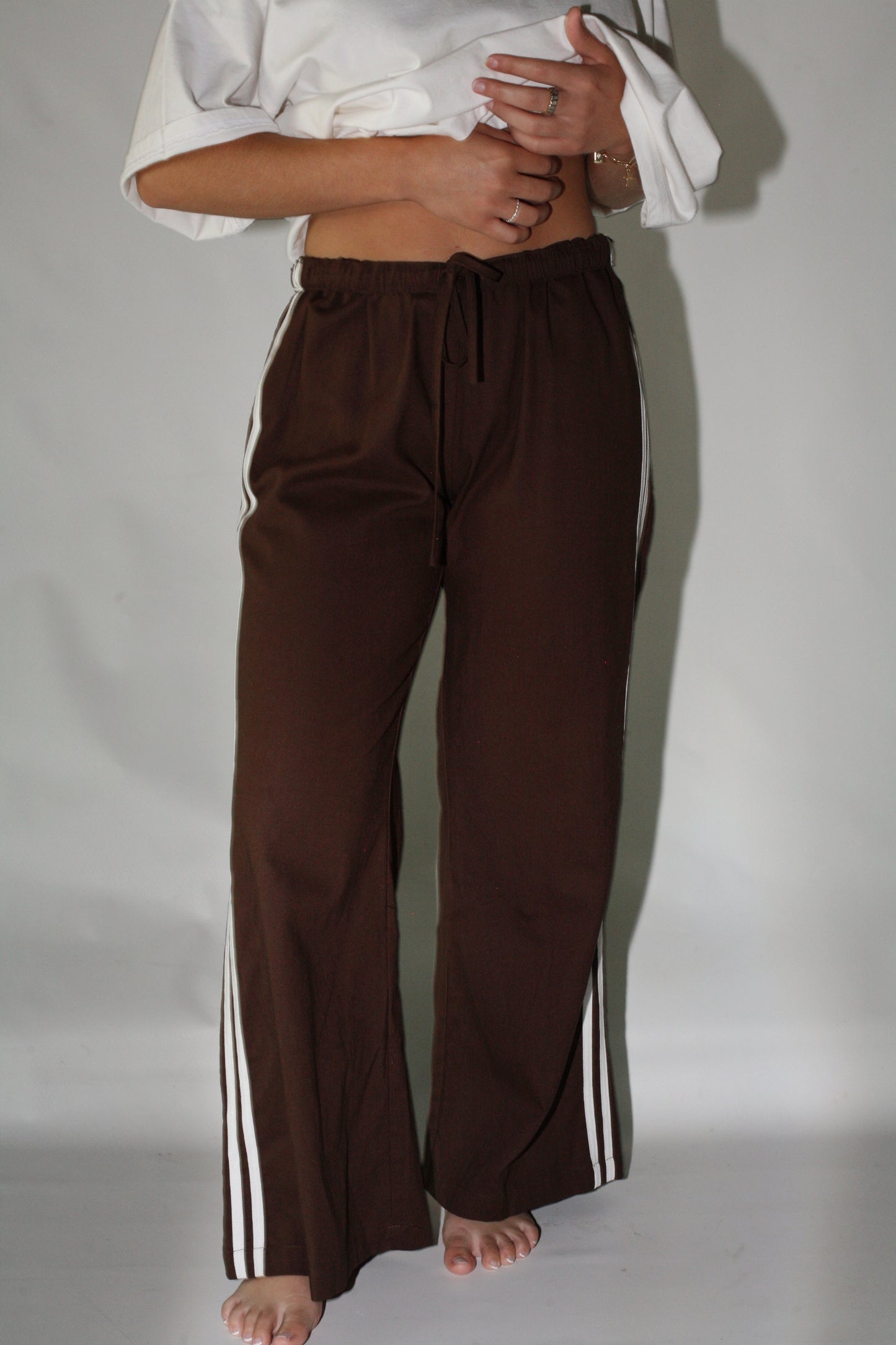 Lana Track Pants- Brown