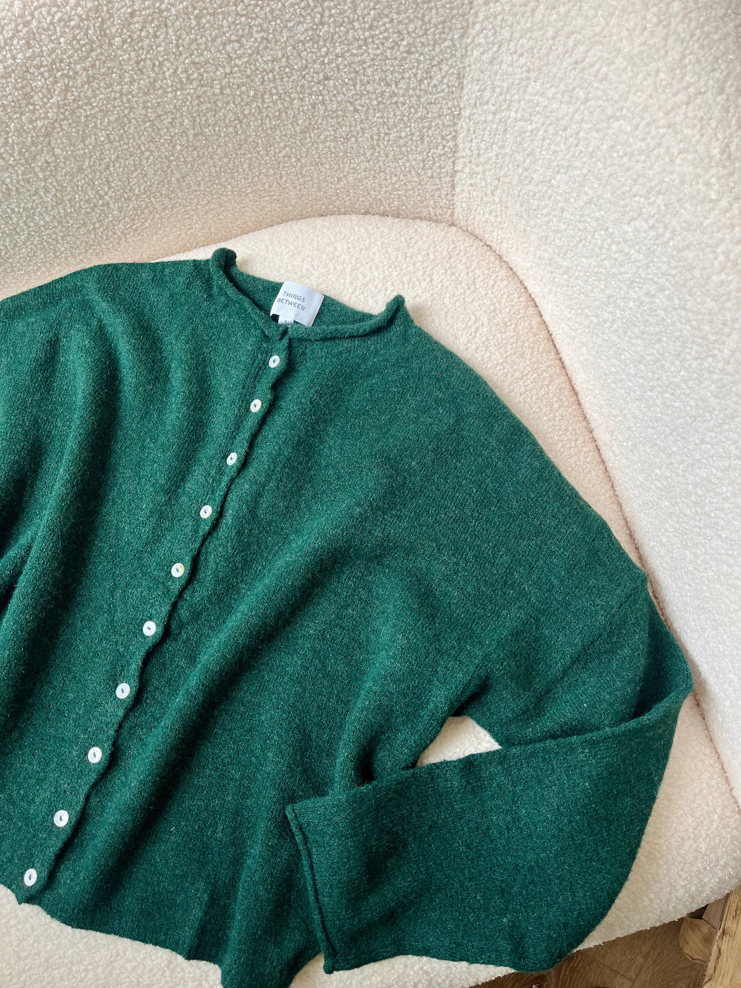 Piper Cardigan- Forest Green