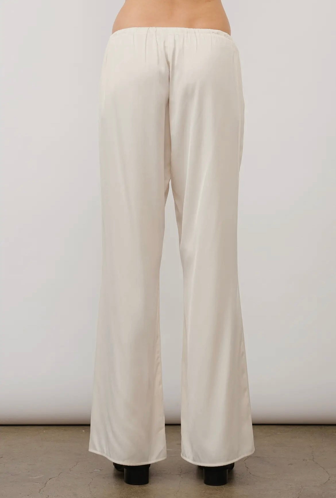 Paloma Straight Leg Pants- Cream