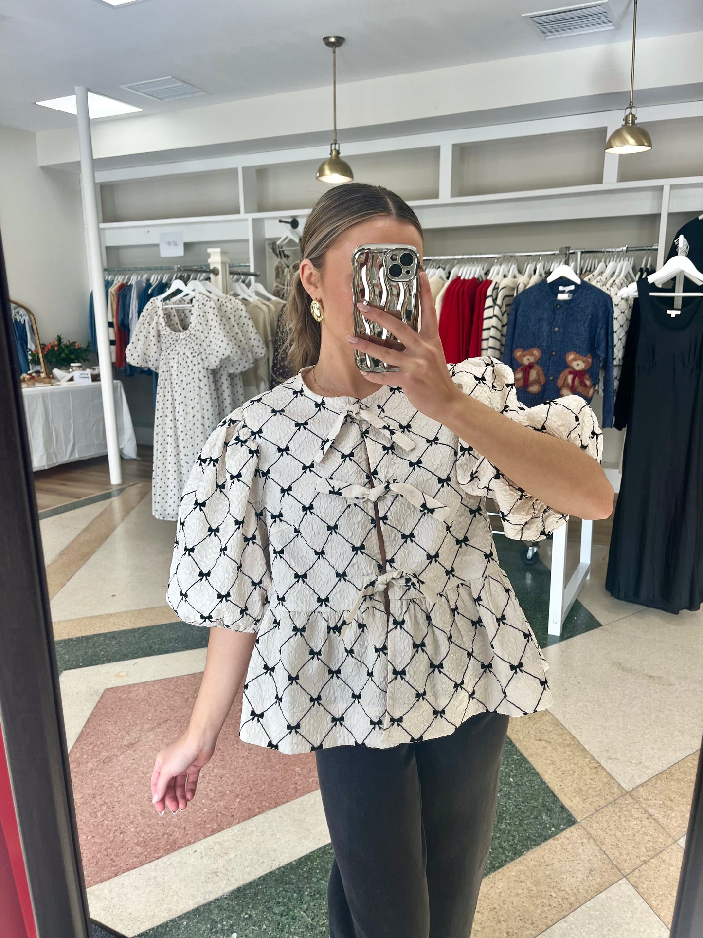 *Restock* Annie Blouse- Ivory