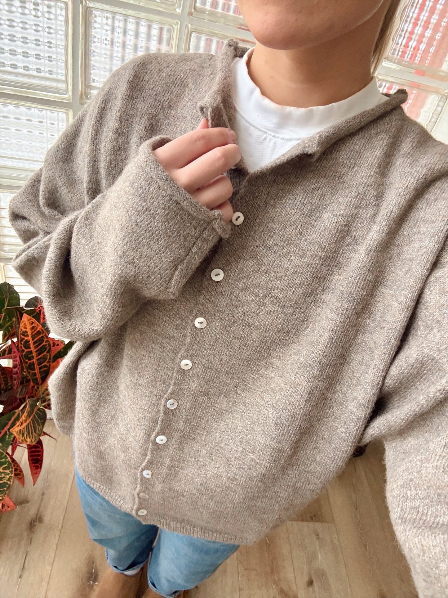Piper Cardigan- Mocha
