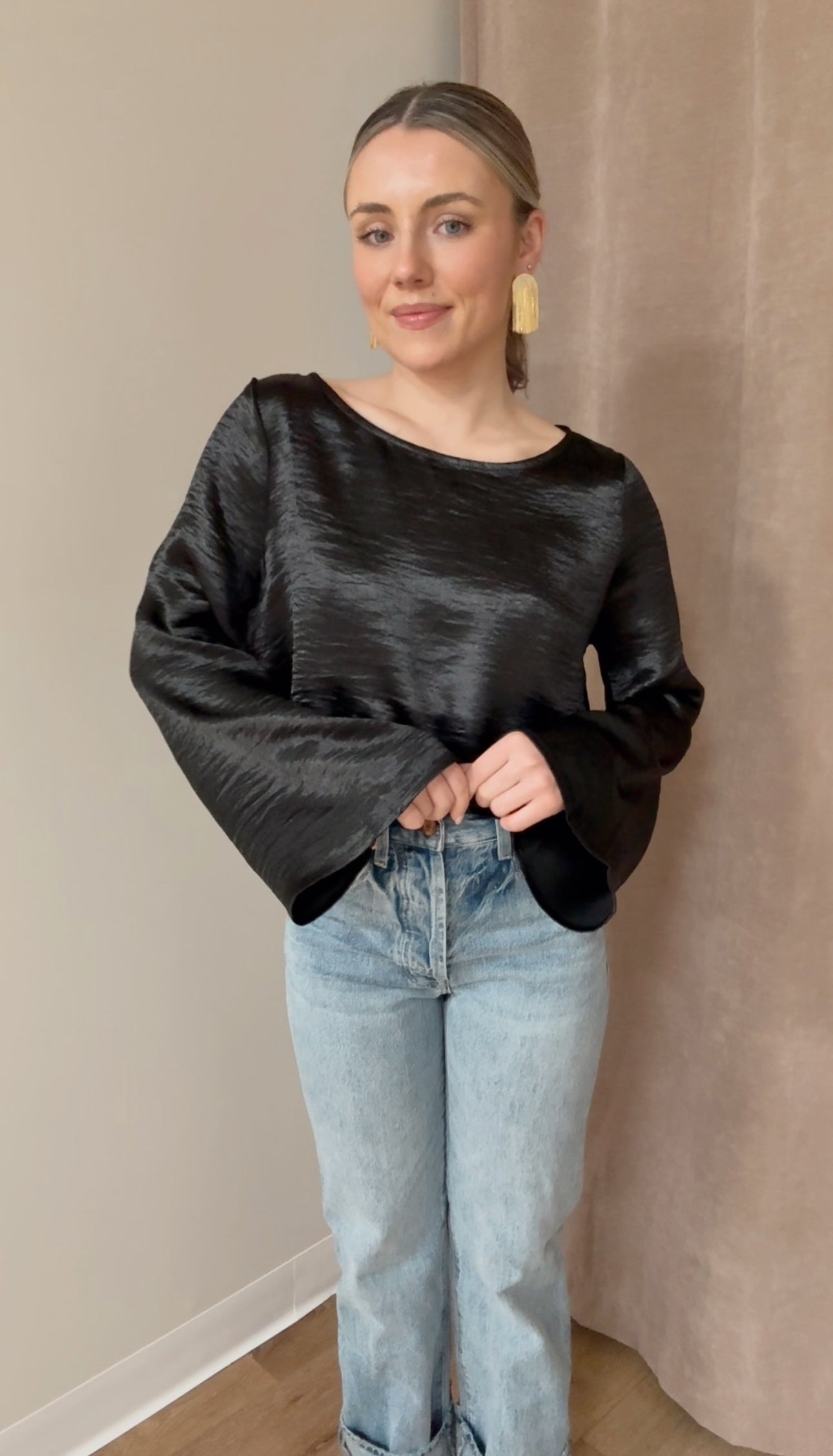 Soiree Top- Black