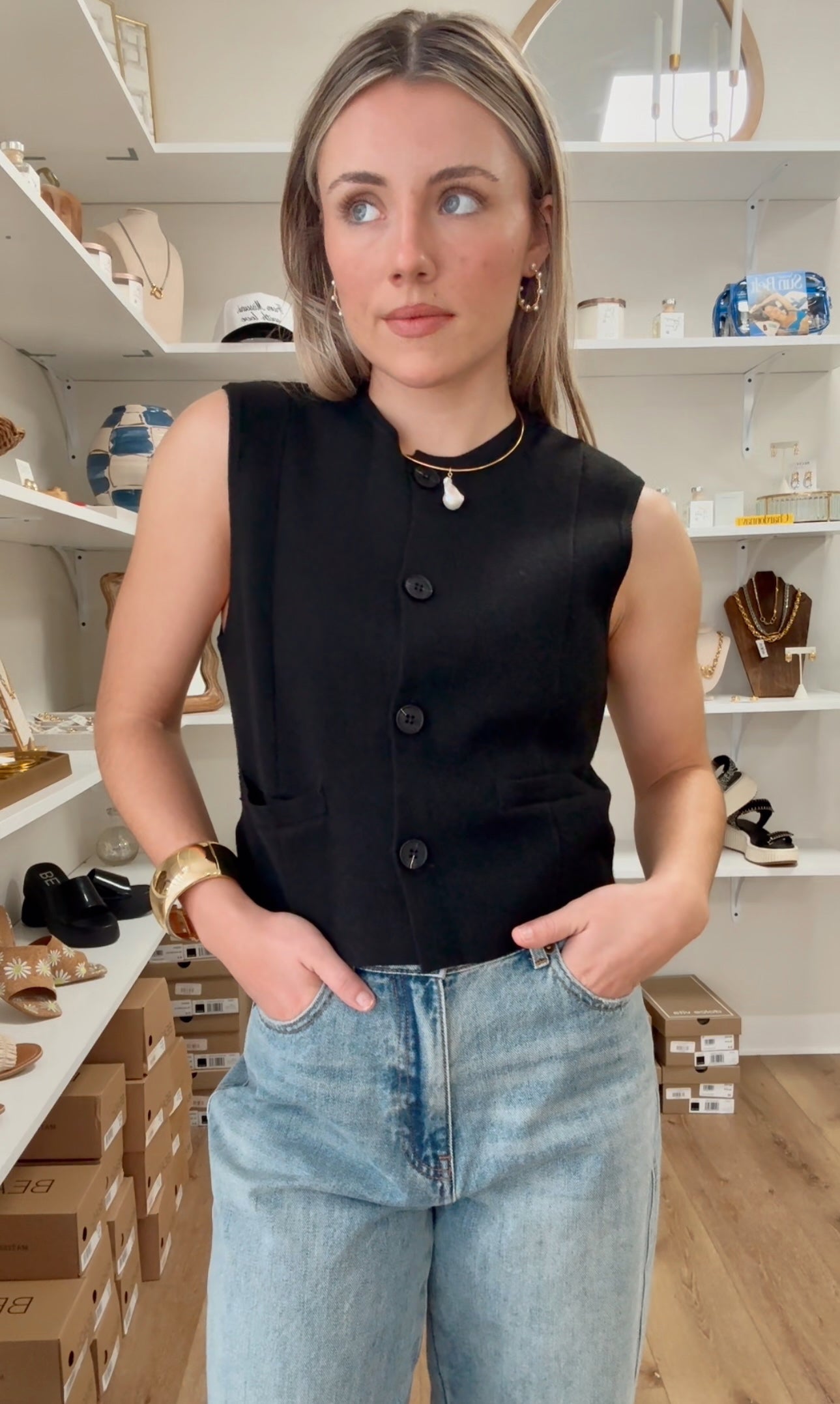 Keeper Vest- Black