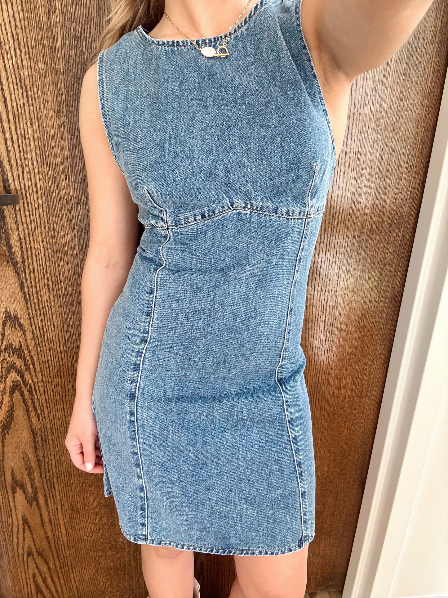 Karma Denim Mini- Medium Wash