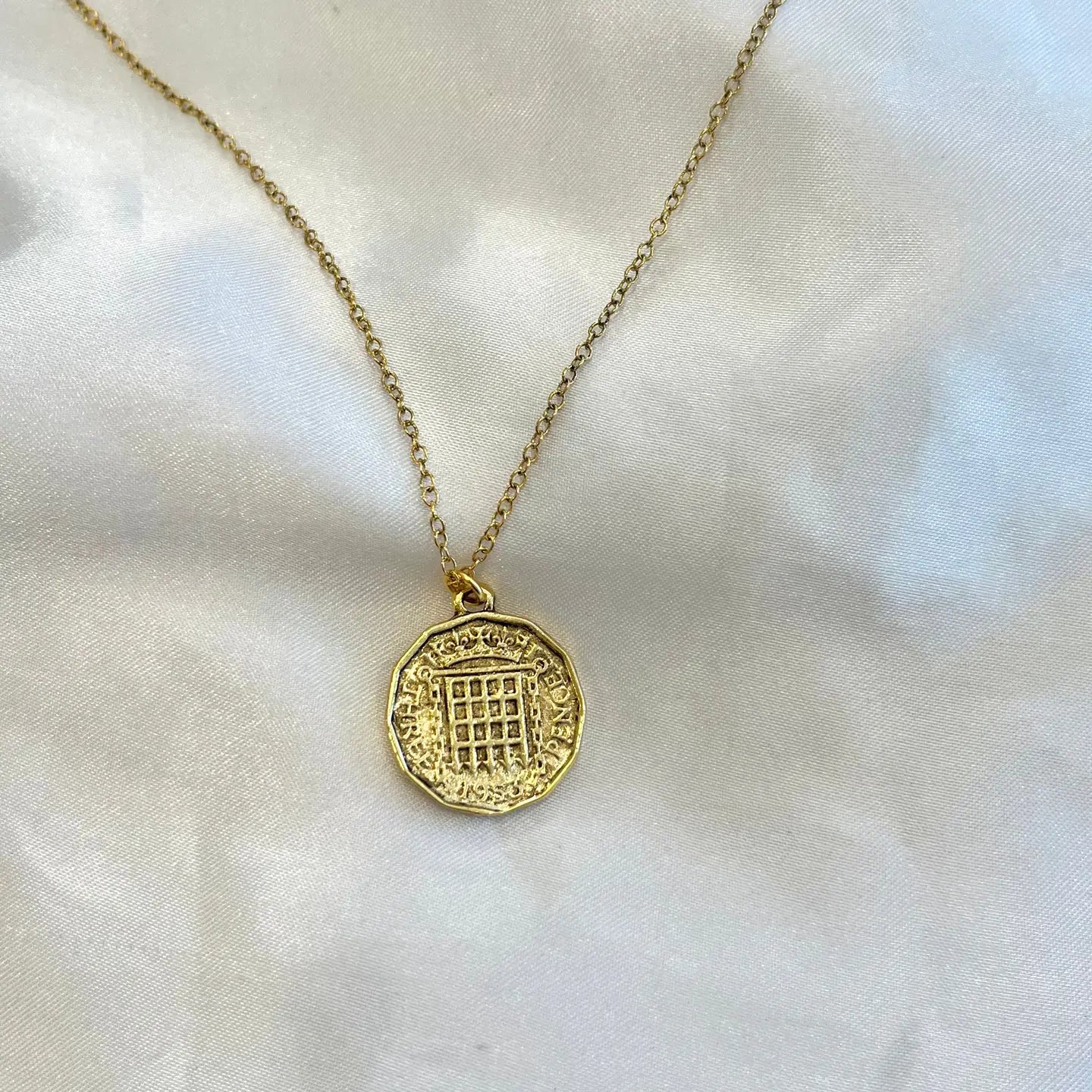 Coin Necklace- Gold