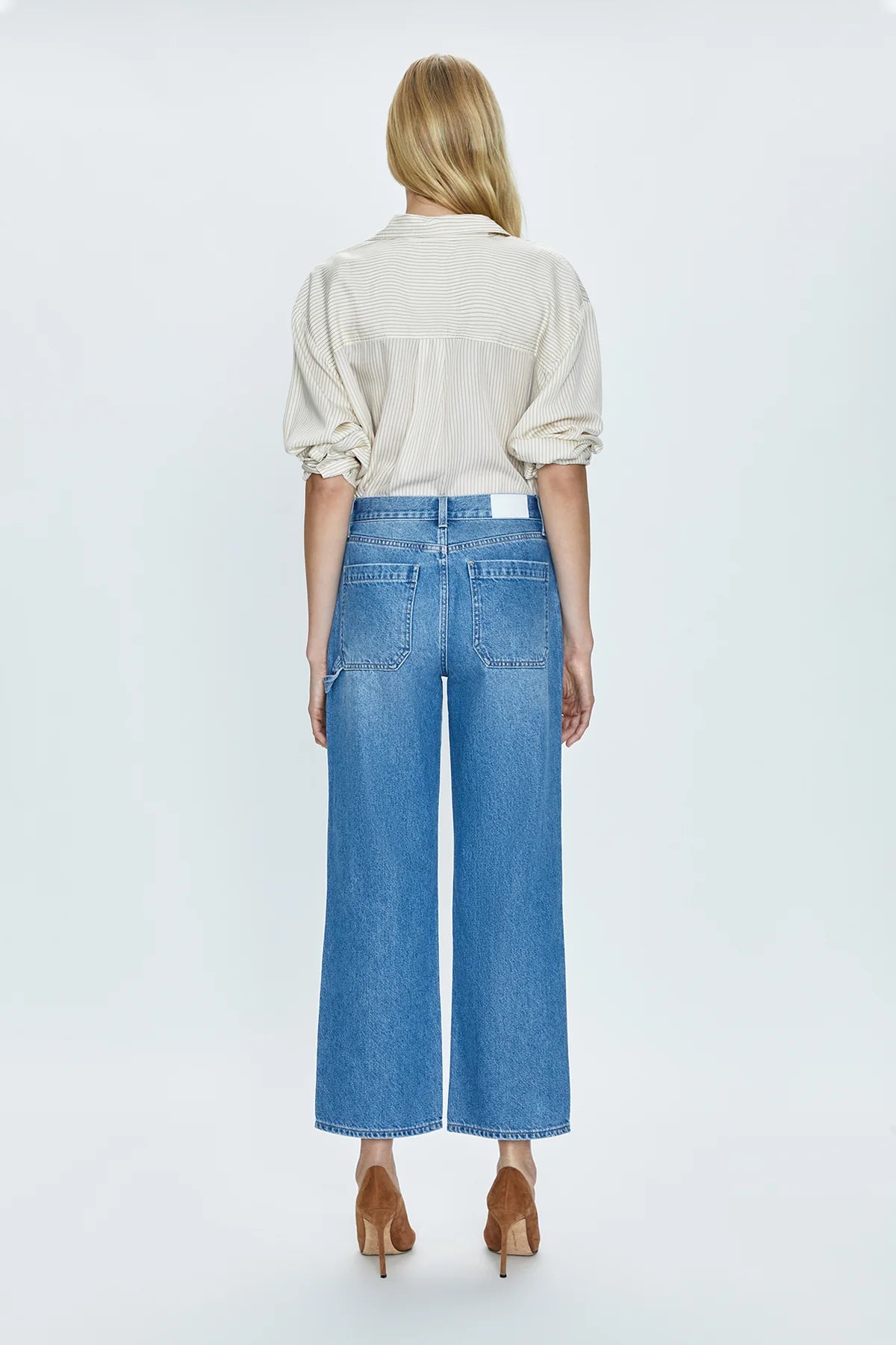 Dylan Mid Rise Carpenter Loose Straight- Griffith