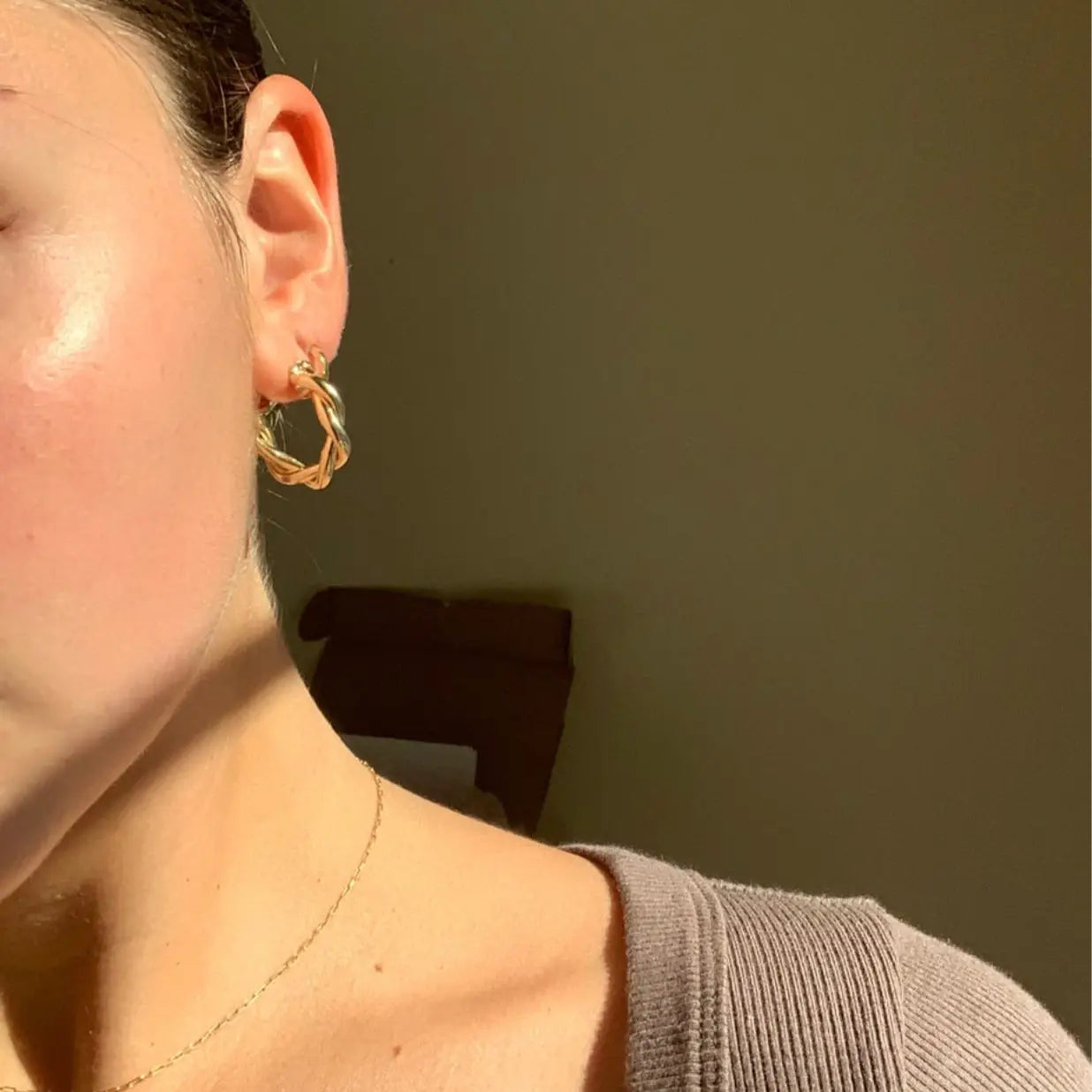Franc Twist Hoops- Airotciv by Victoria