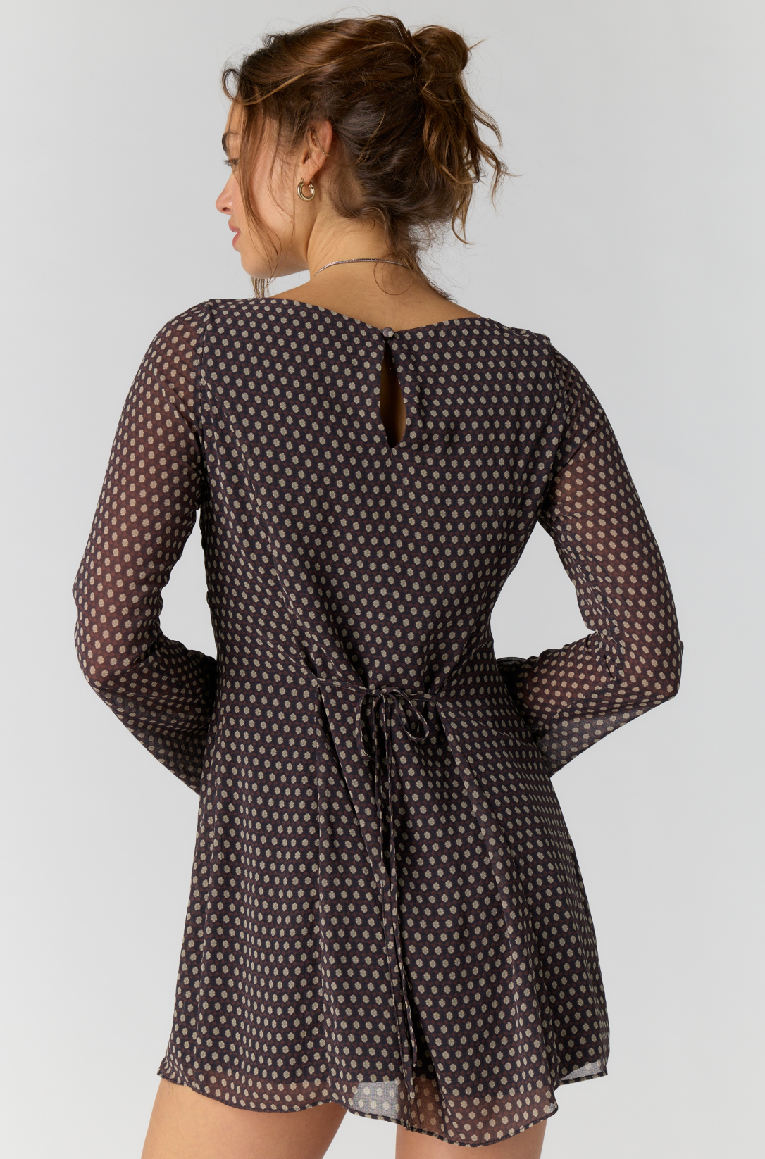 Jolie Printed Mini Dress