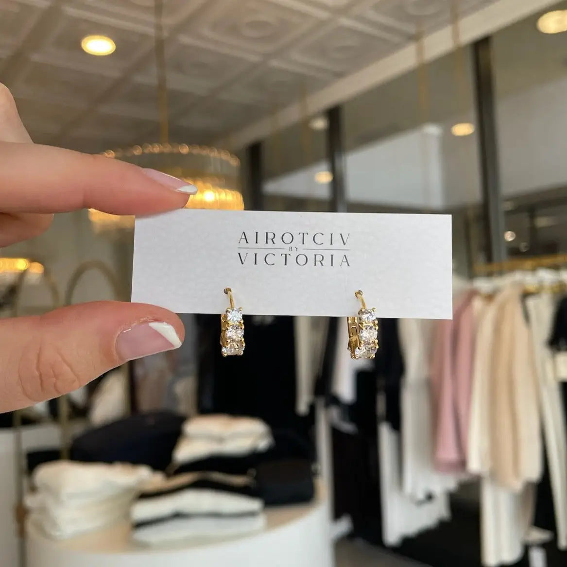 Moscato Huggie Hoop- Airotciv by Victoria