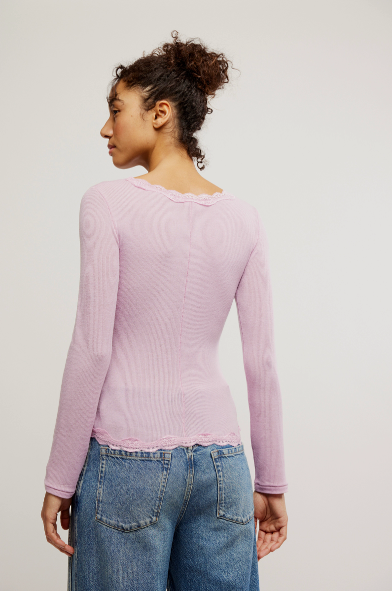 Big Love Cardi- Plum Blossom