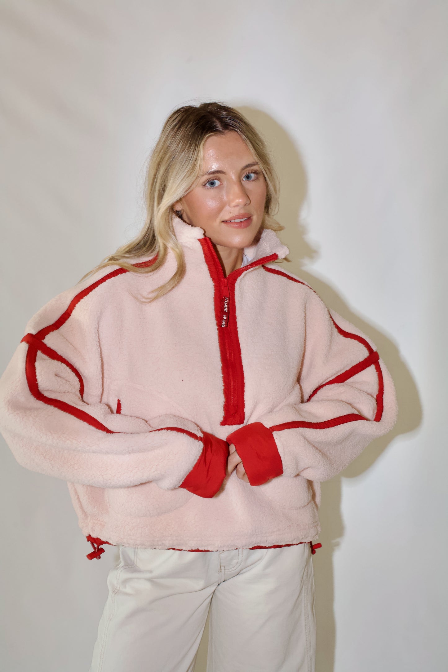 Mountain High 1/2 Zip- Ballet Slipper Combo