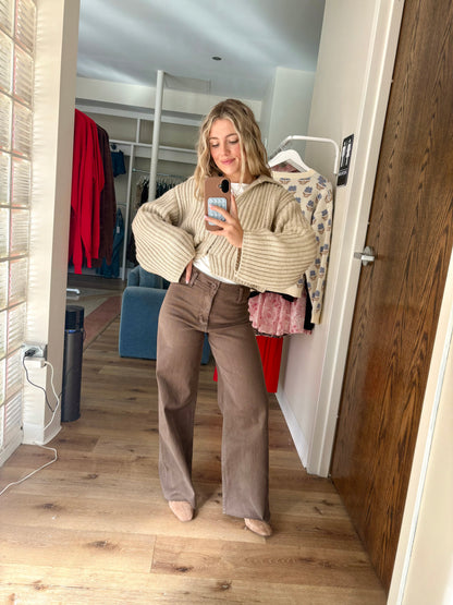 Young Love Denim- Cocoa Brown