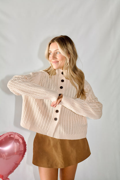 Brynn Sweater- Cream