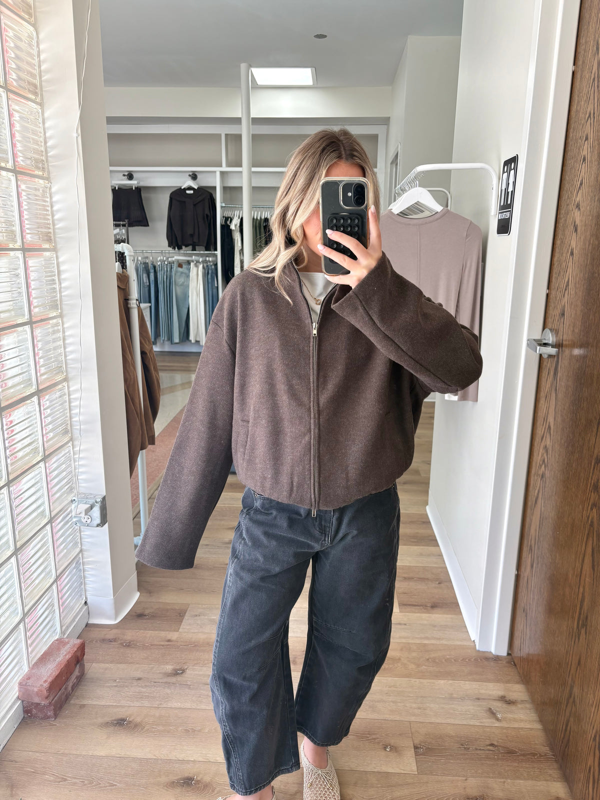Rein Me In Jacket- Chocolate