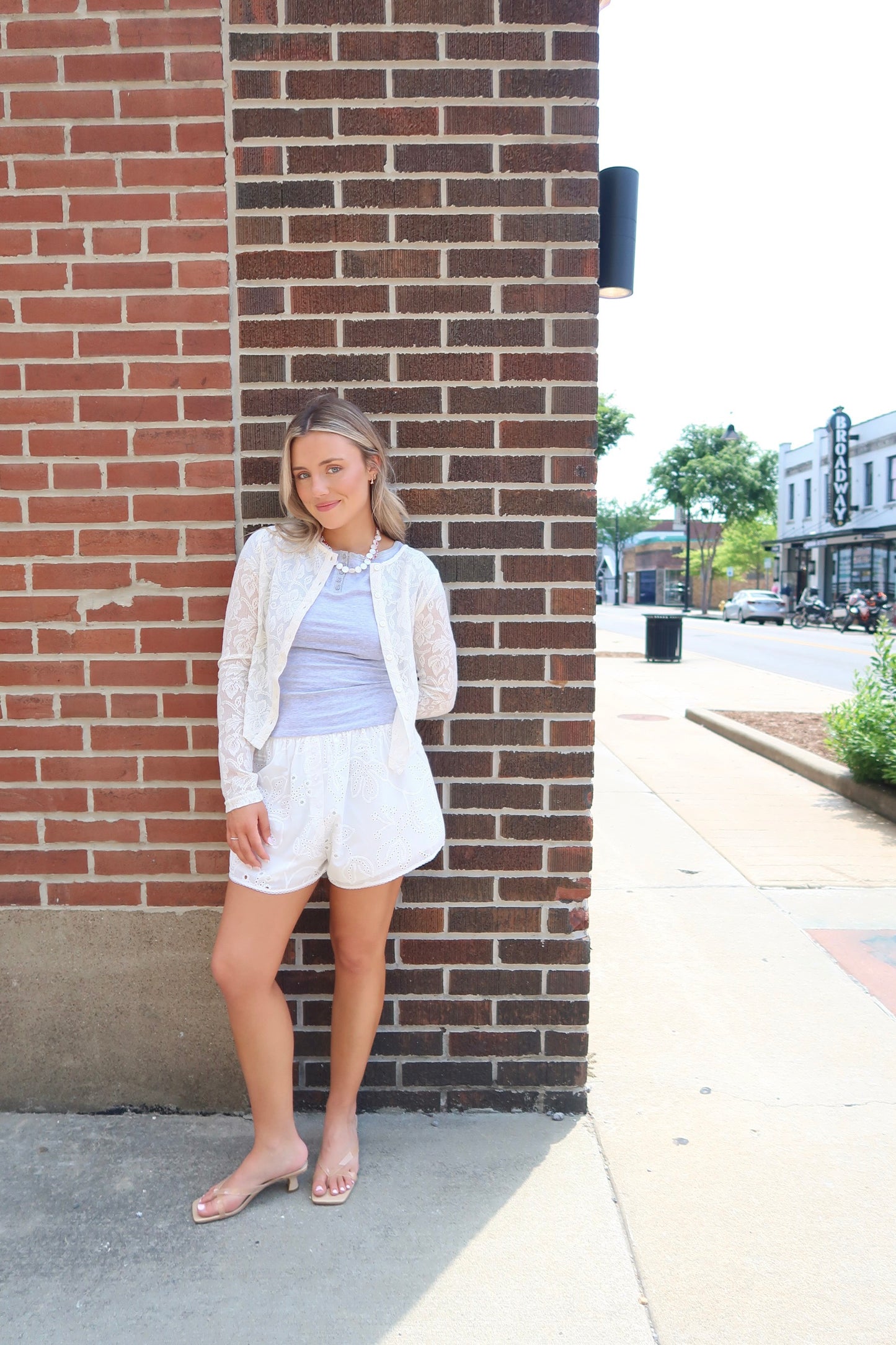 Merritt Cardigan Top-Cream