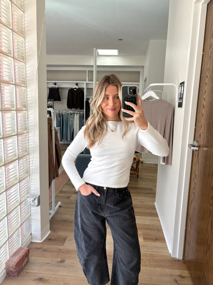 Clara Top-White