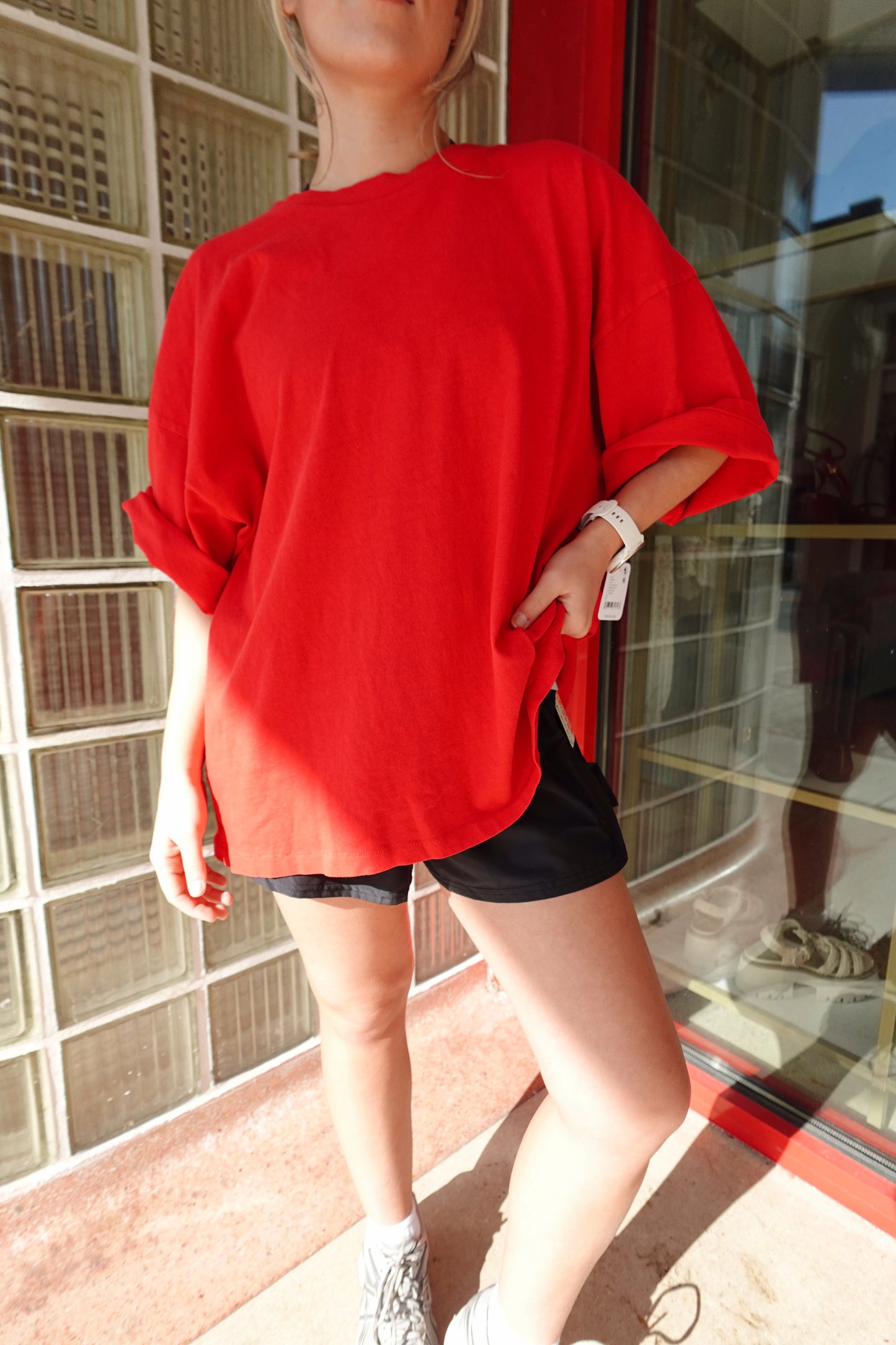 Tackle Tee- Victory Red