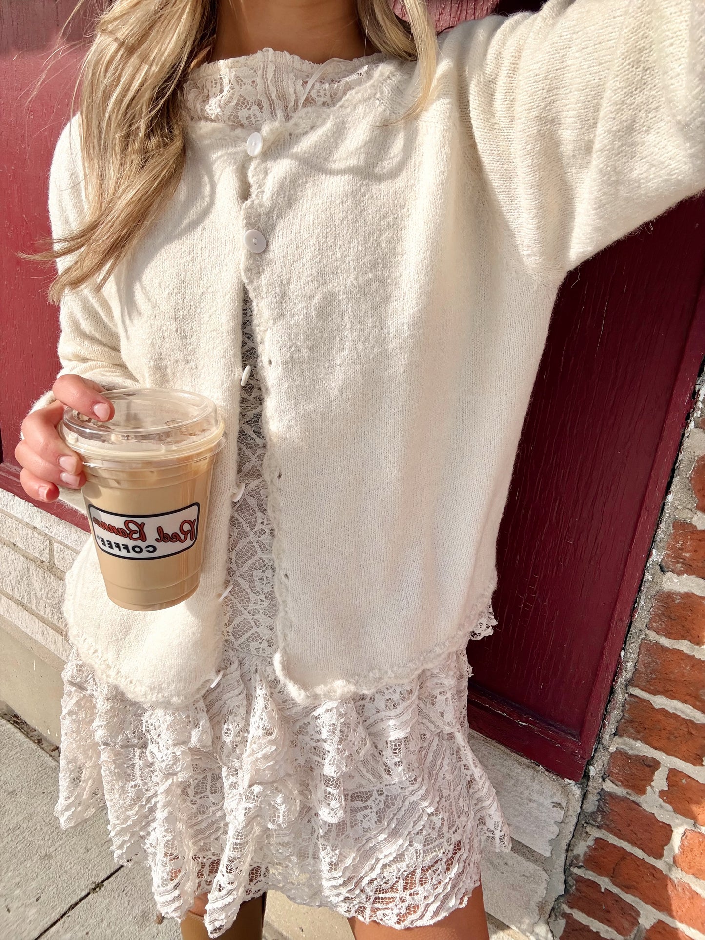 The Tiffany Cardigan- Cream