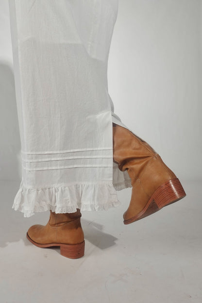 Ainsley Maxi Skirt-Ivory