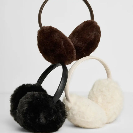 Mad Hatter Faux-Fur Earmuffs