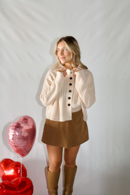 Brynn Sweater- Cream