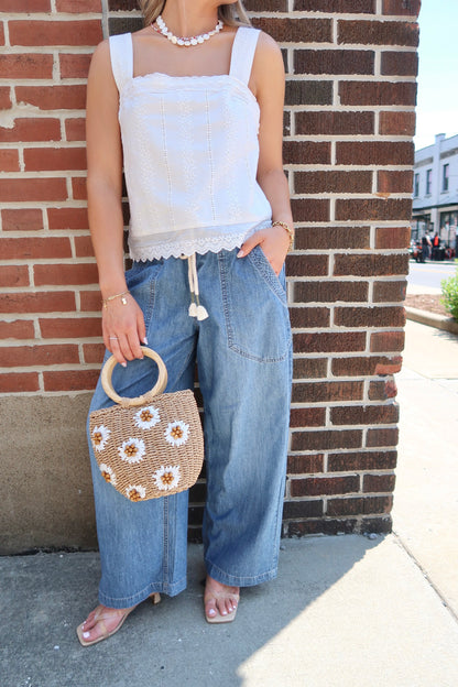 Easy Peasy Pull-On Jeans- No Problem