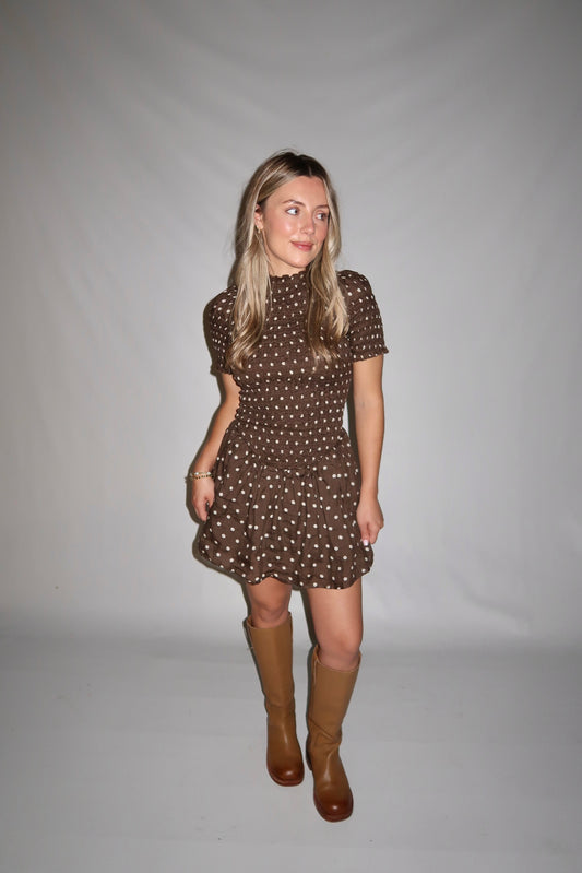Anderson Dress-Brown