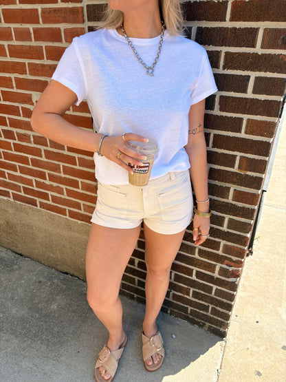 Nova Tee- Ivory