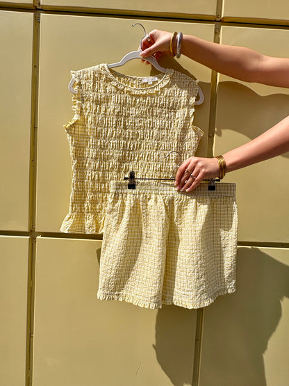 Suri Shorts- Yellow