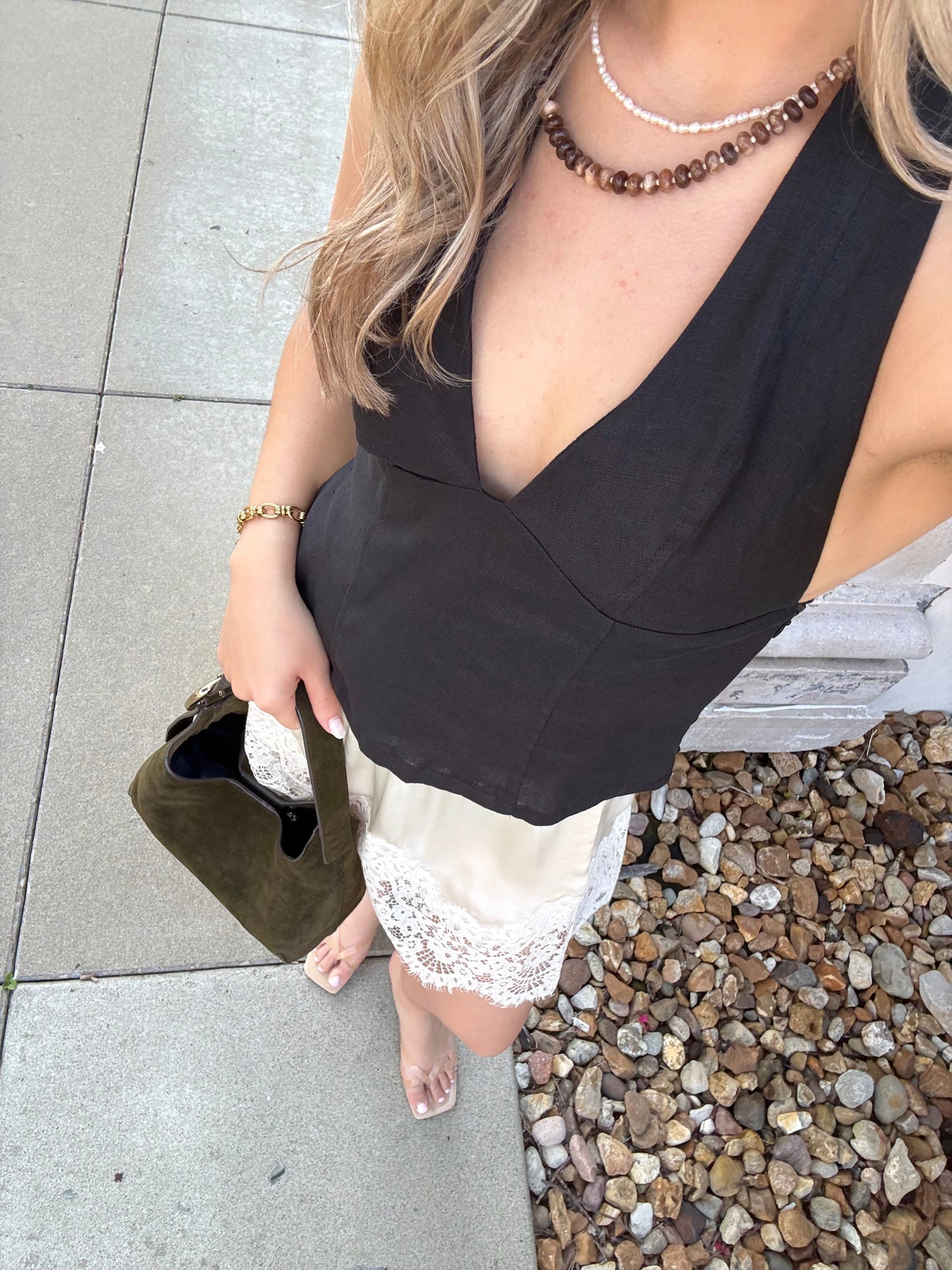Chantelle Halter Top- Black