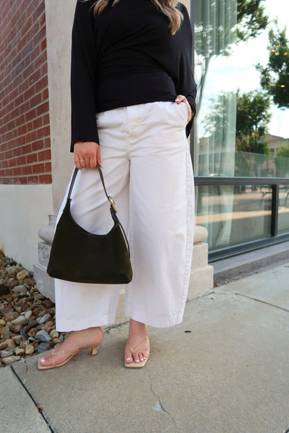 We The Free Lay Down Chino Trousers-Clean Ivory