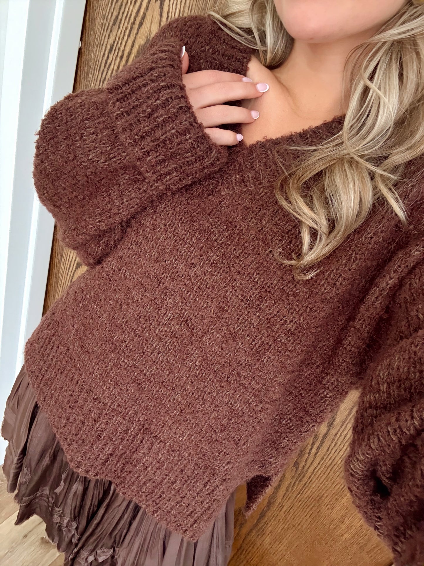 Glen Sweater- Brown