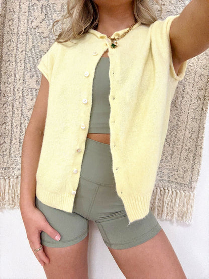 Piper Vest- Butter