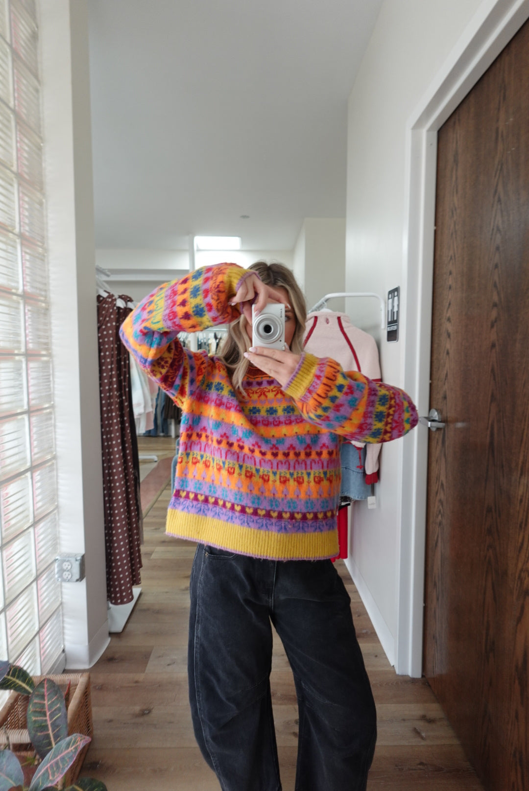 Favorite Things Sweater-Bright Confetti Combo