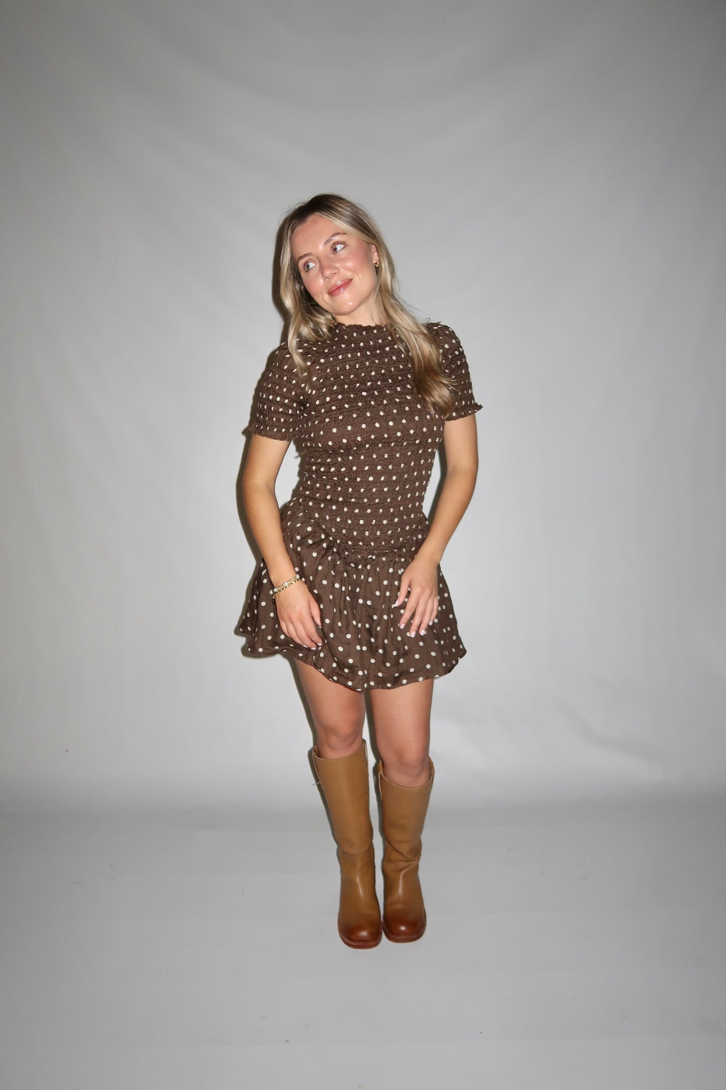 Anderson Dress-Brown