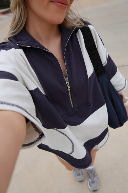 Retro Rugby Set- Midnight Navy